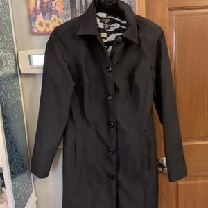 GUESS Black Women's Classic Trench Coat